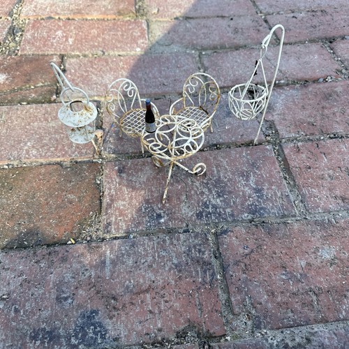 Miniature wrought iron - wrought, iron-style
