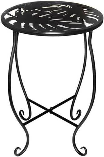 Metal garden side table - metal, small