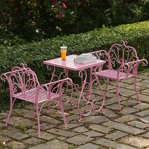 European wrought iron garden - wrought,