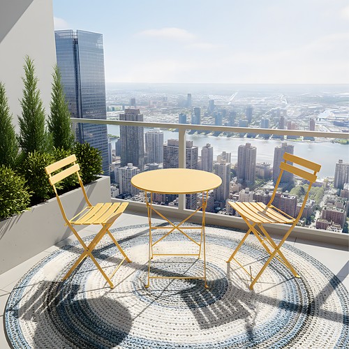 Folding bistro set seater - folding,