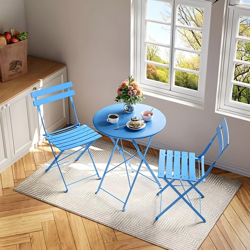 Metal bistro set - bistro,