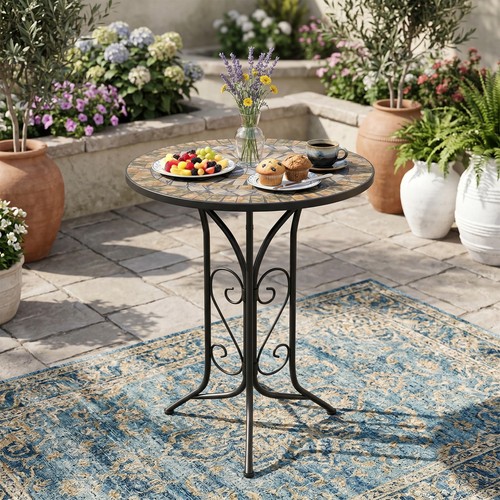 Outdoor mosaic bistro 60cm - outdoor,
