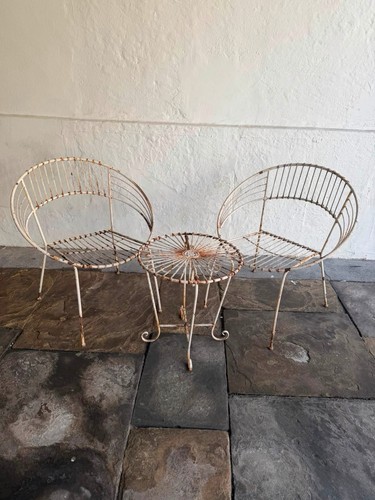 Antique french wrought iron - wrought,