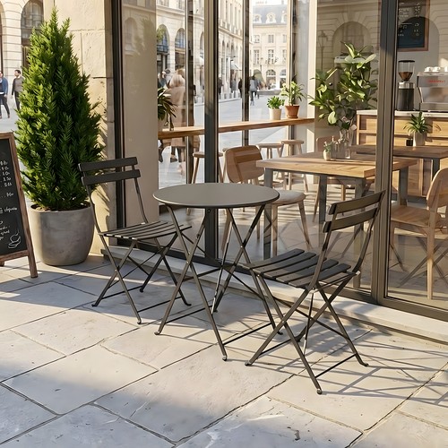 Folding bistro set garden - folding,