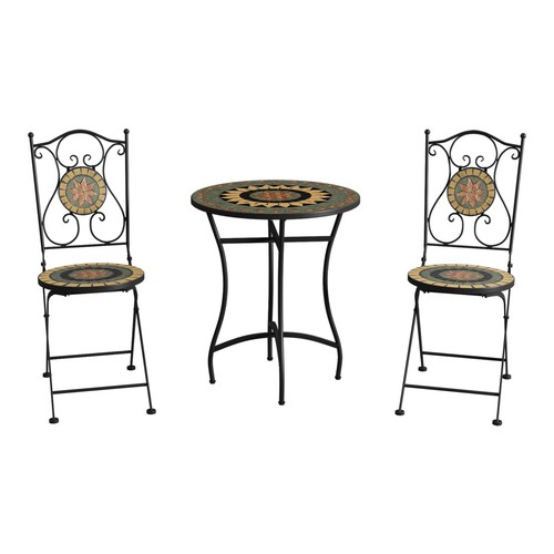 Bistro set mosaic - mosaic, outdoor