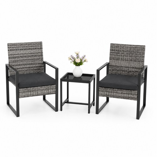 Piece rattan bistro - piece,