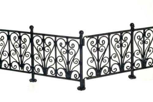 Dolls house black wire - wire, wrought