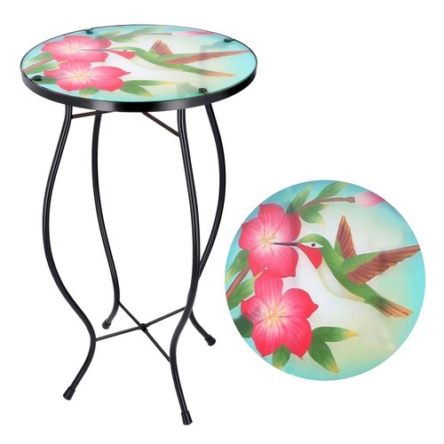 Garden coffee table glass - garden,