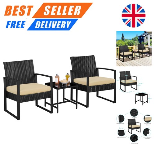 Elegant piece rattan garden - elegant, 3-piece