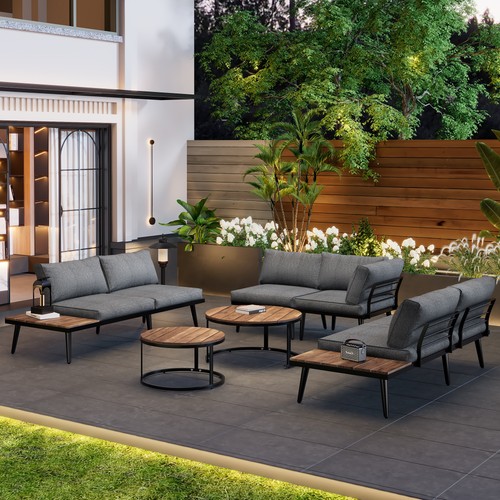 Garden lounge set seater - lounge,